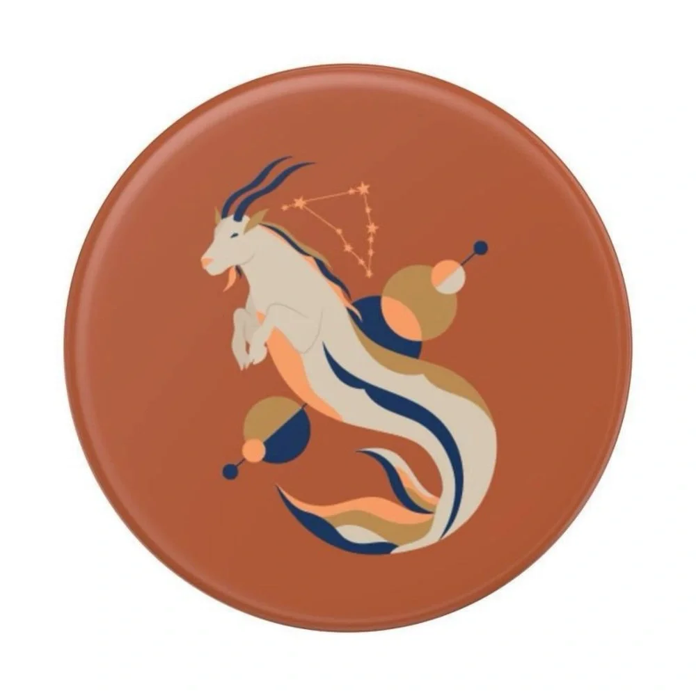 PopSockets x Be Rooted PopGrip Cell Phone Grip & Stand - Capricorn-NEW